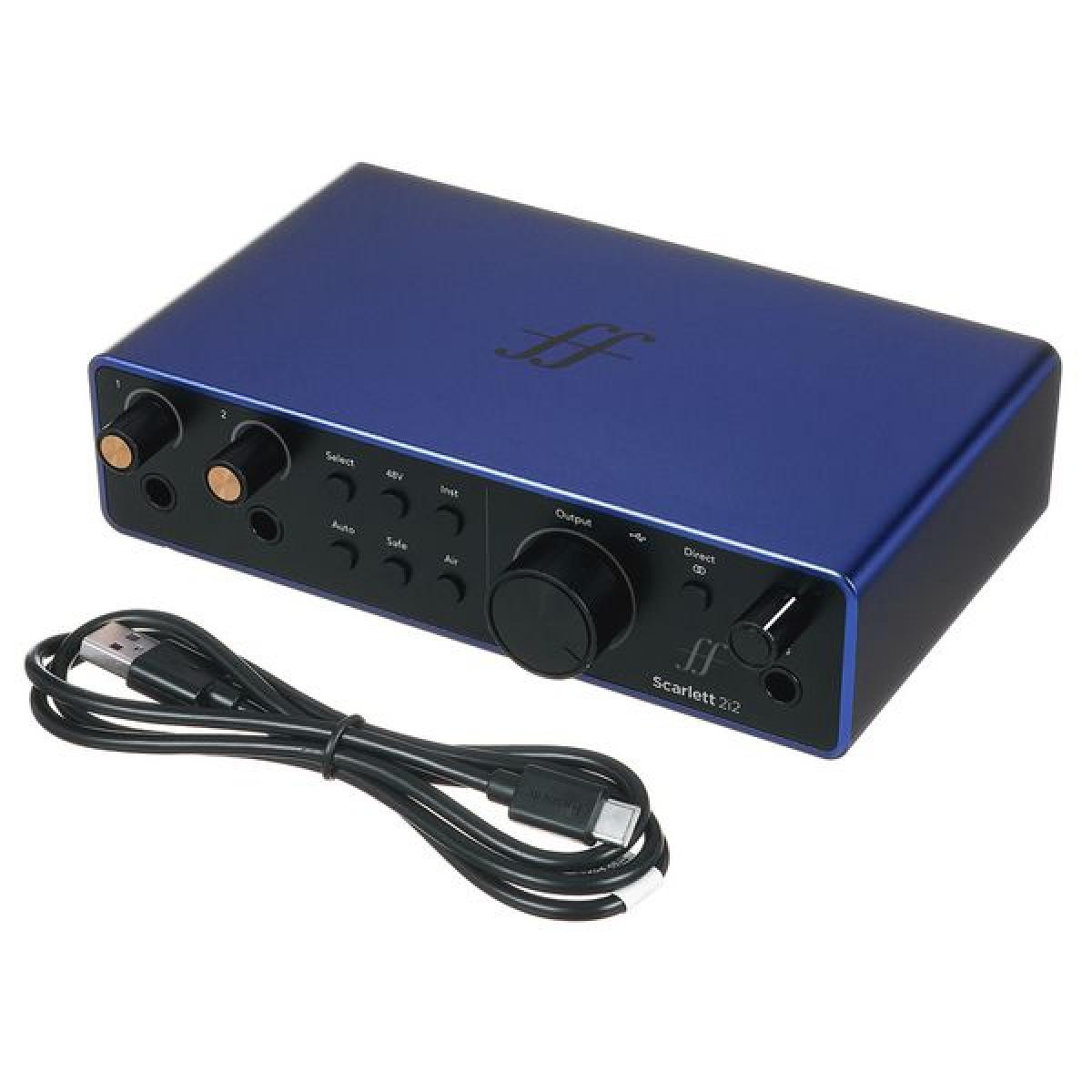 Focusrite Scarlett 2i2 4th Gen 40 Anniversary Edition - BimotorDJ